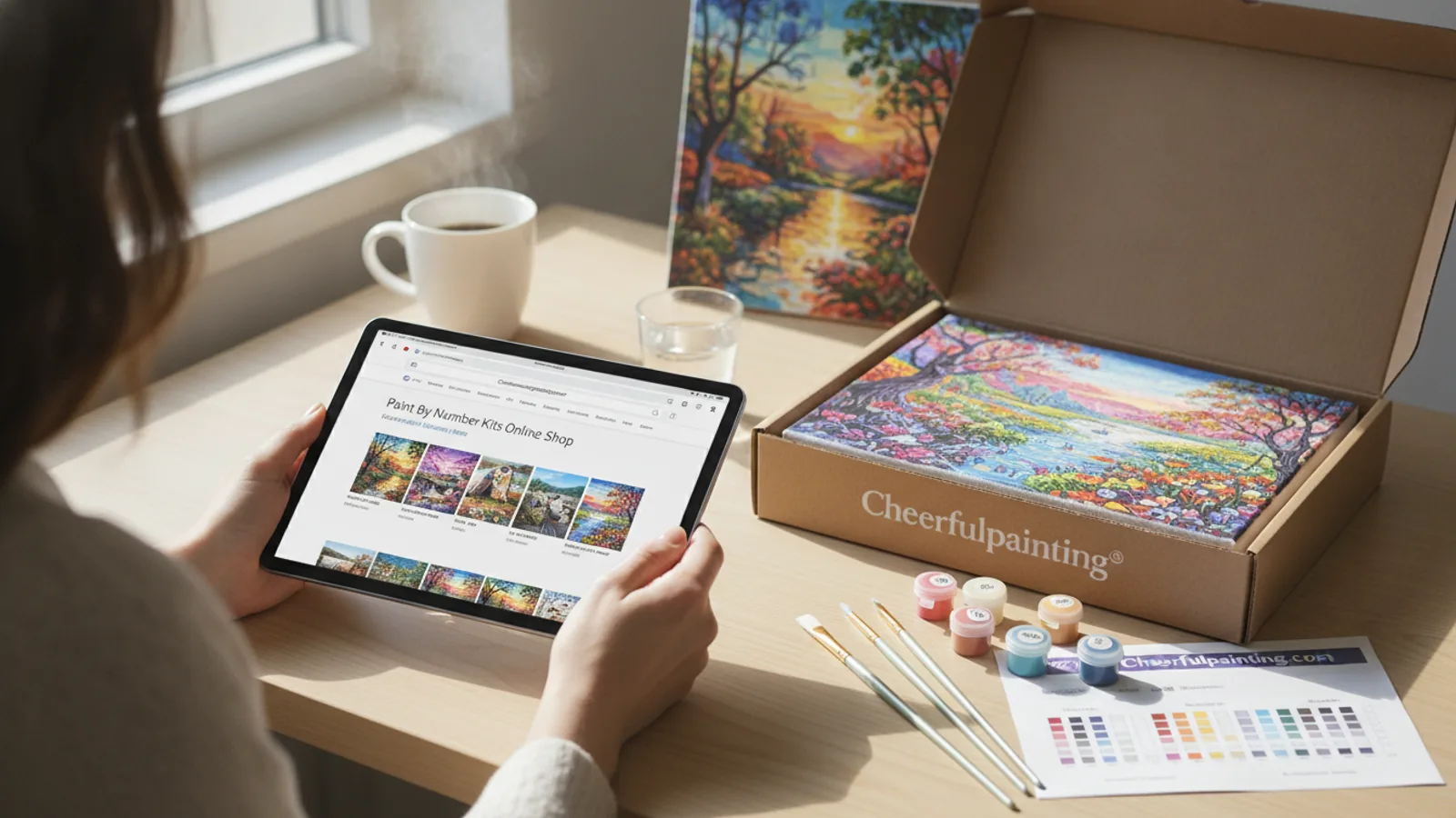 Cheerfulpaintin buying advice scene
