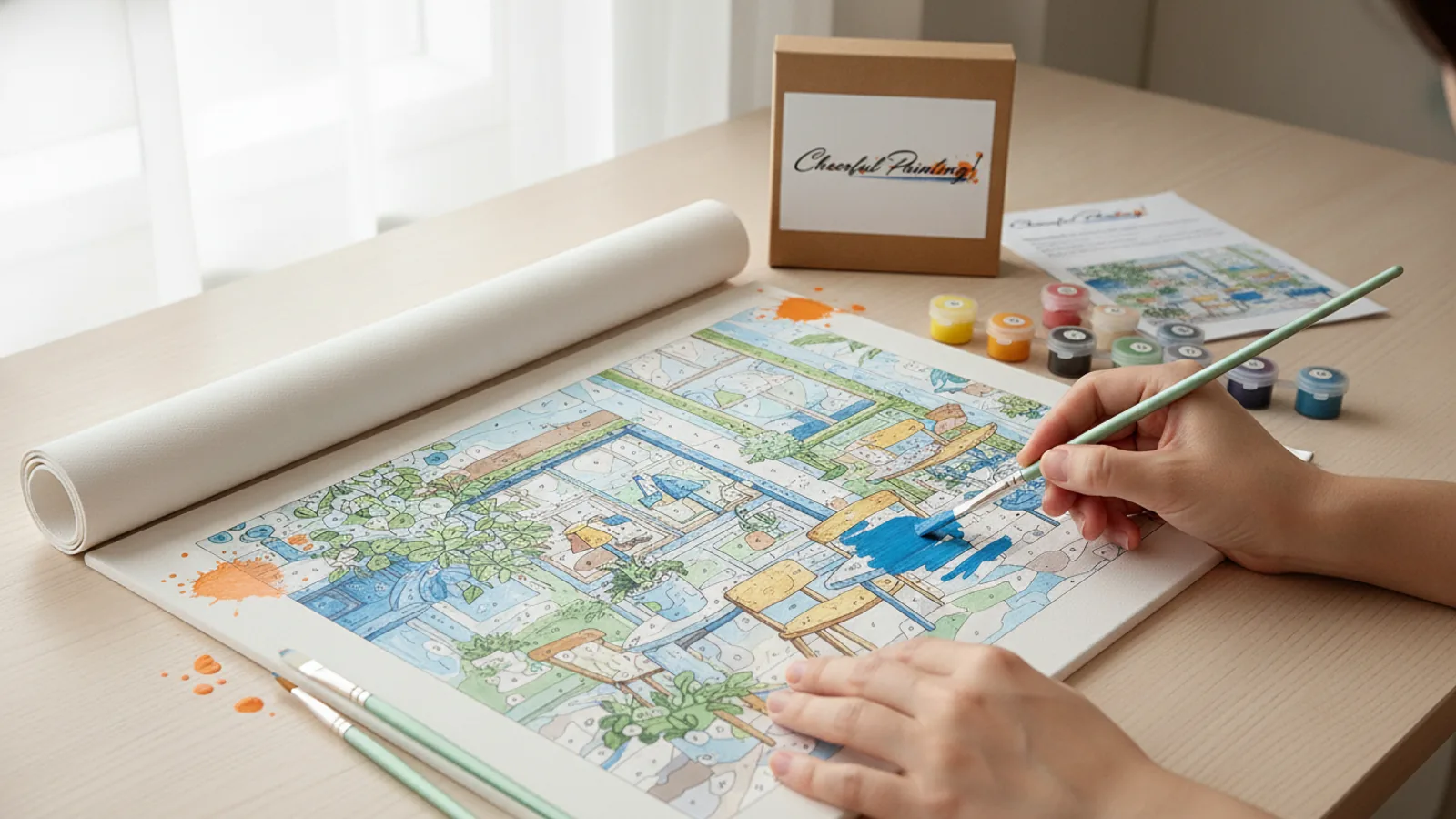 Cheerfulpaintin product and use context