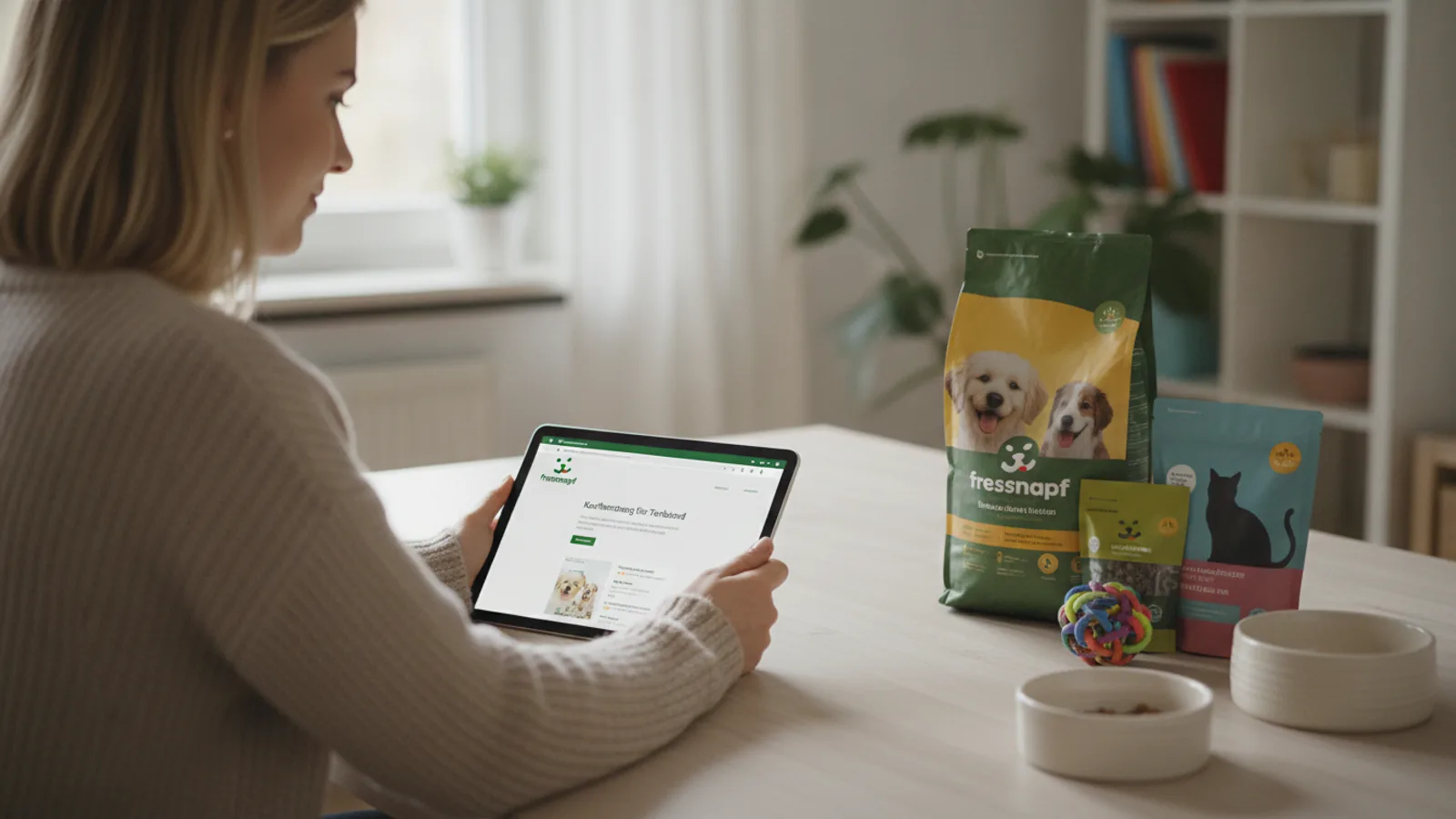Fressnapf-Online-Shop DE buying advice scene