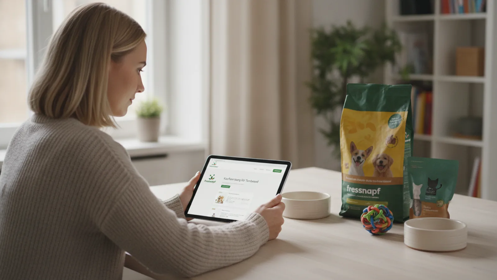 Fressnapf-Online-Shop DE buying advice scene