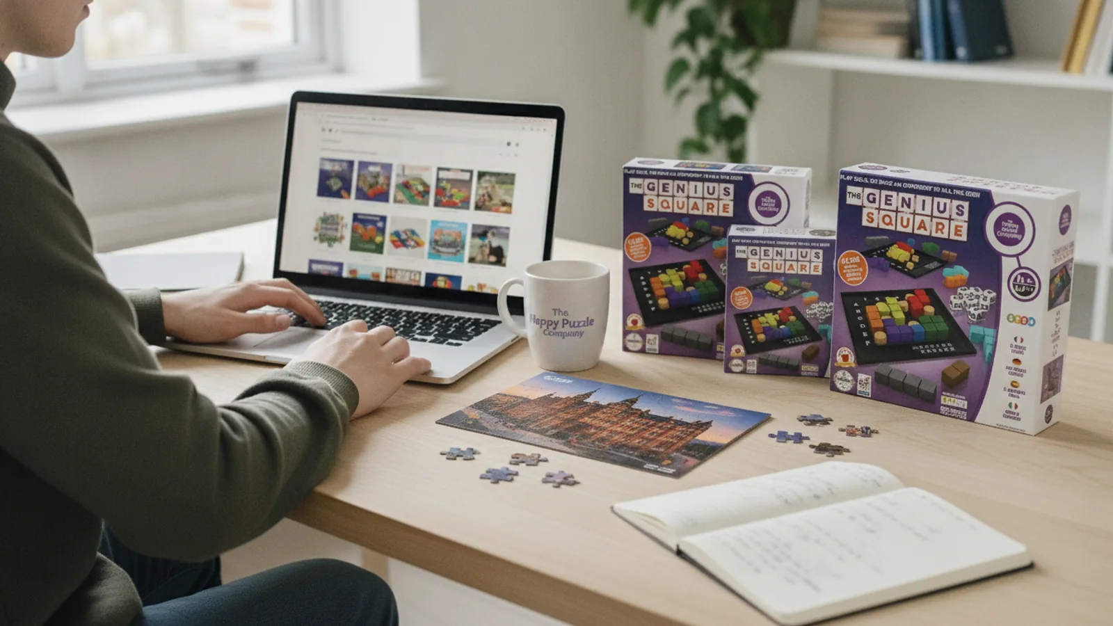The Happy Puzzle Company buying advice scene